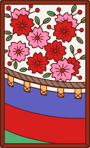桜に幕